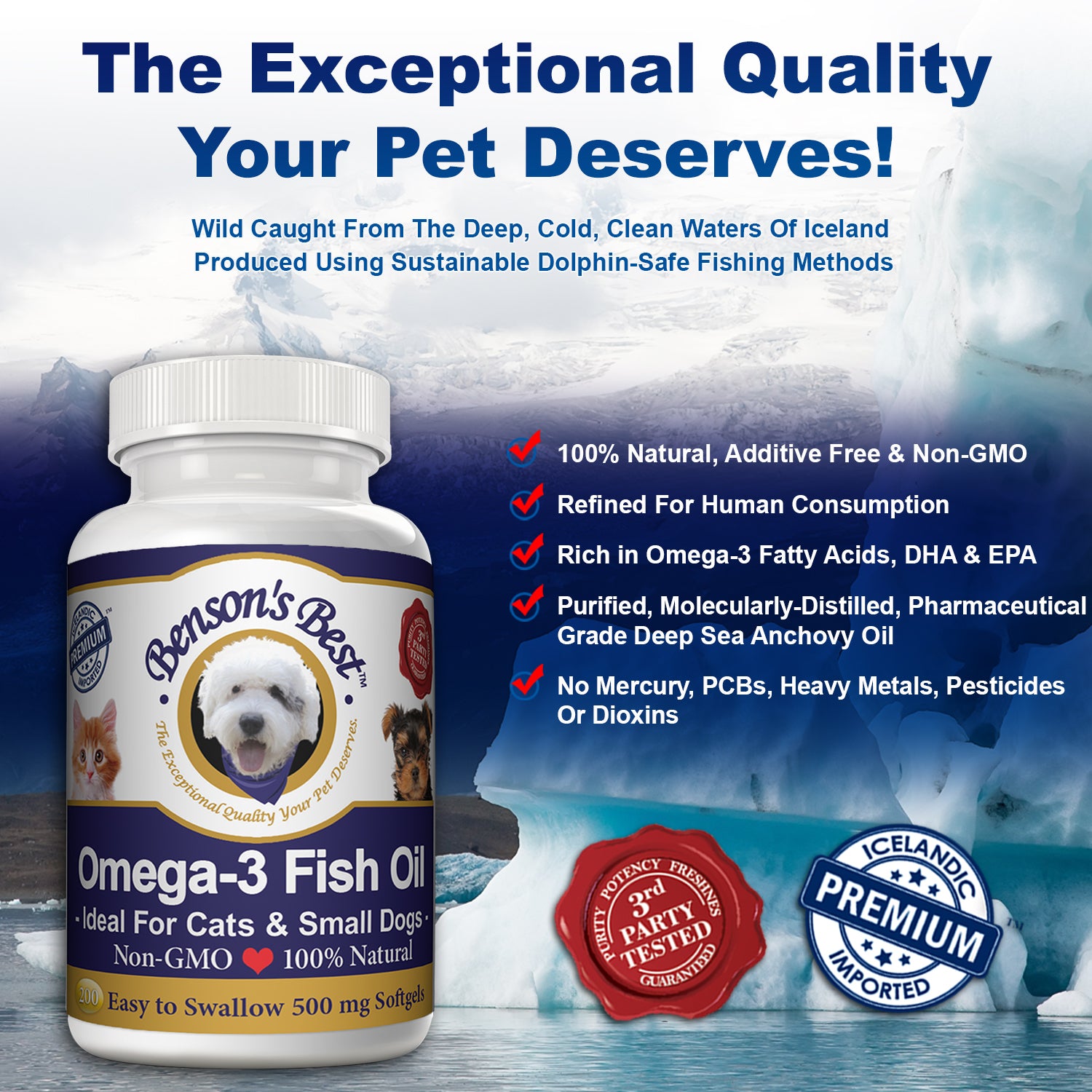 Omega3 Fish Oil Benson's Best