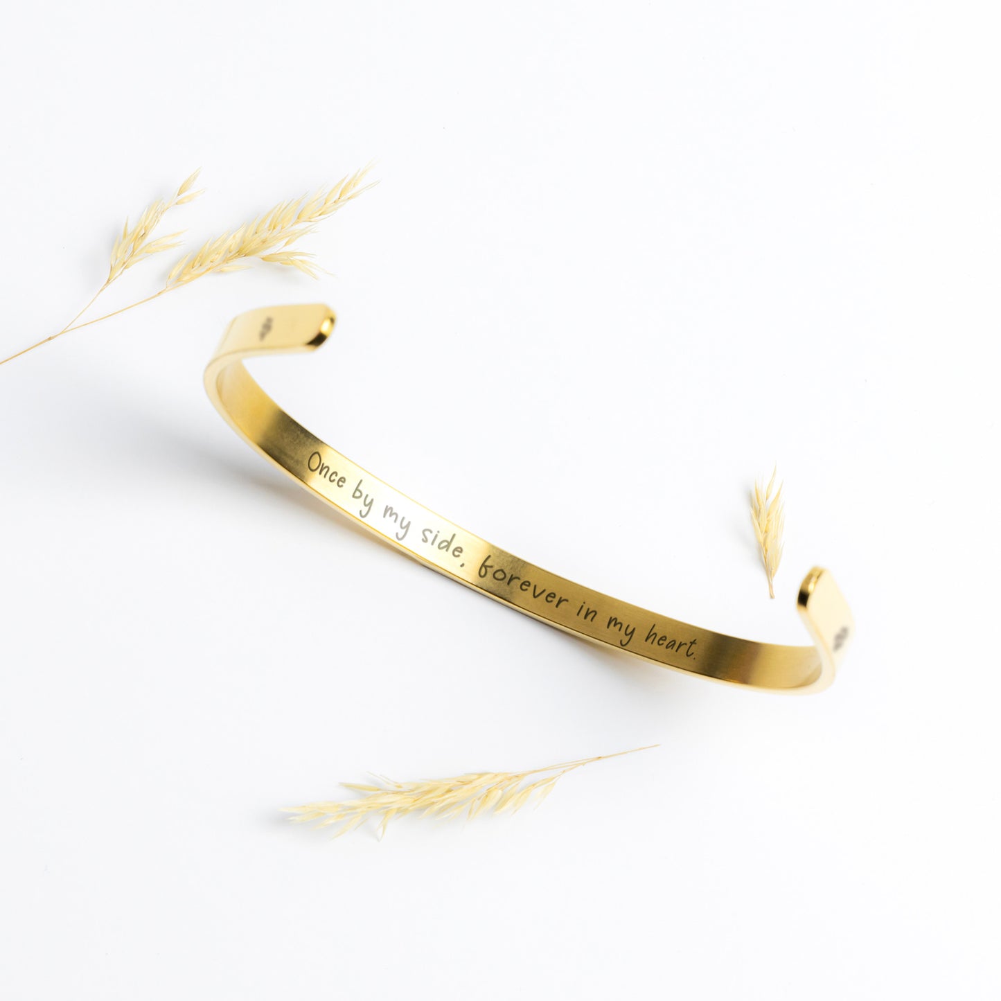 Custom Pet Memorial Cuff Bracelet