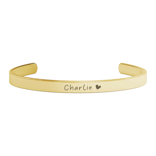 Custom Pet Memorial Cuff Bracelet