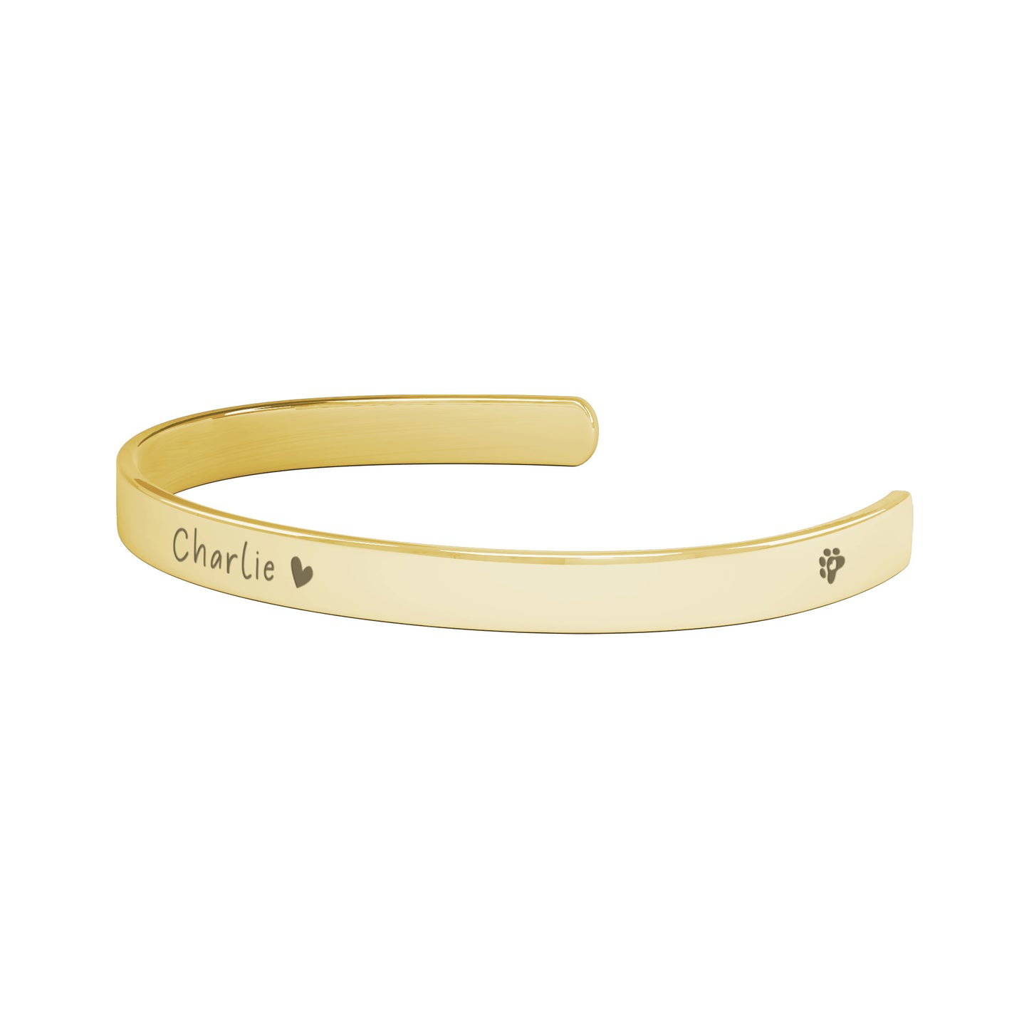 Custom Pet Memorial Cuff Bracelet