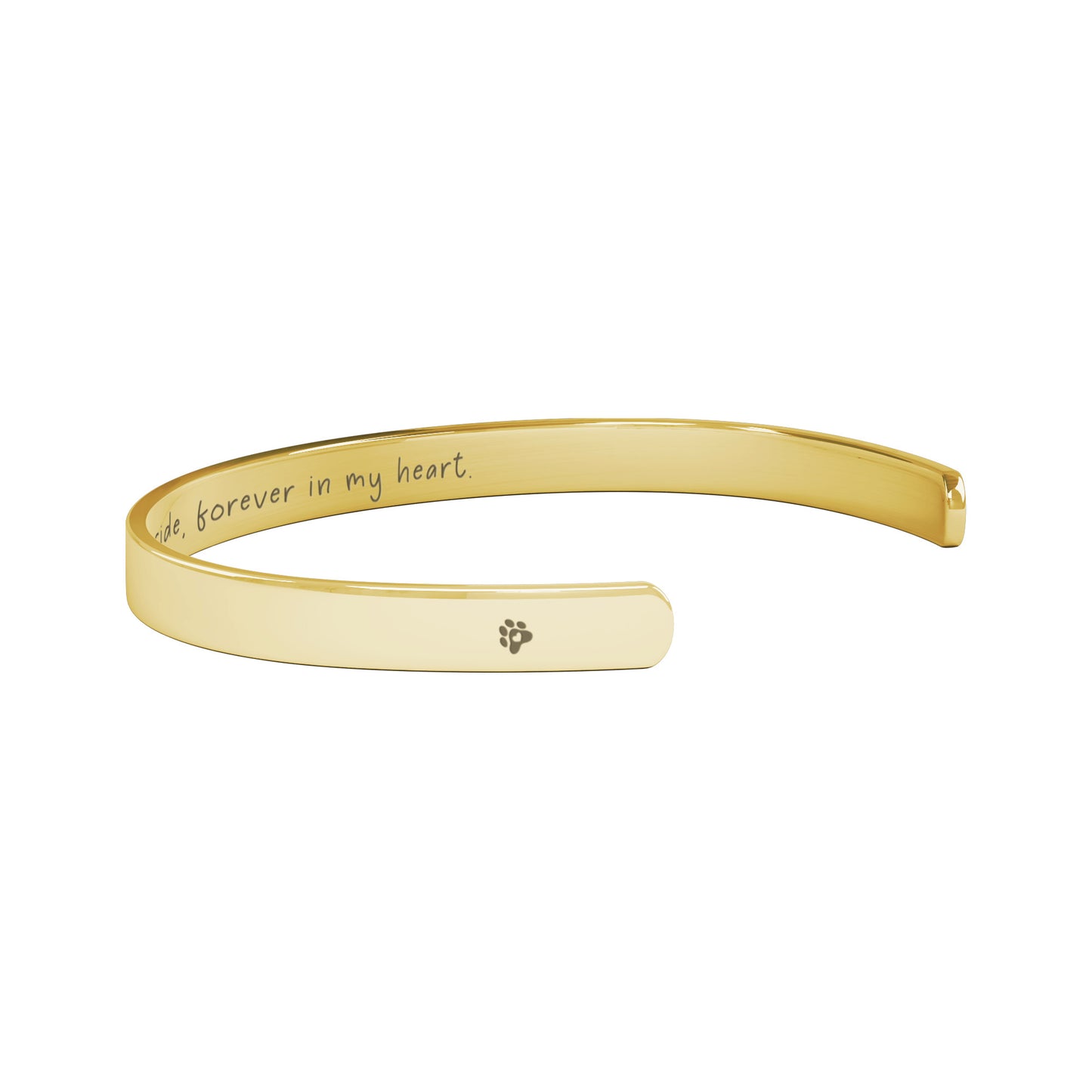 Custom Pet Memorial Cuff Bracelet