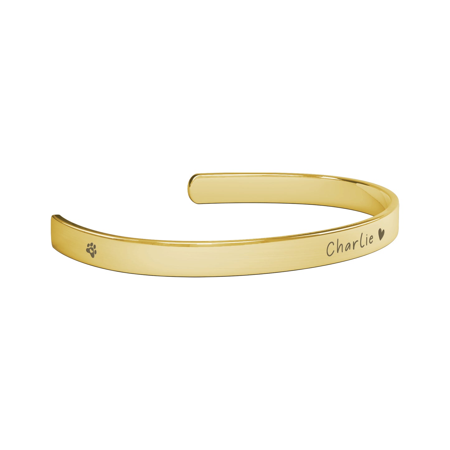 Custom Pet Memorial Cuff Bracelet